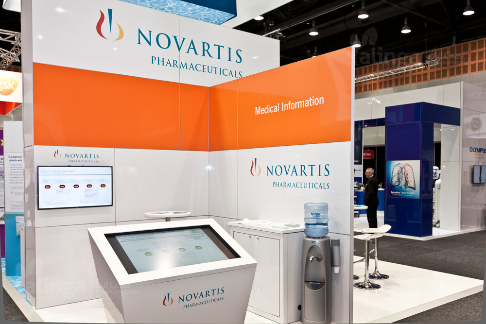Novartis-exhibition display