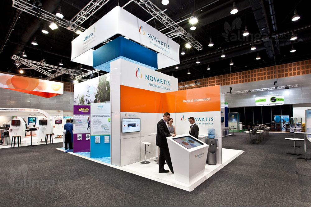 Novartis-exhibition display